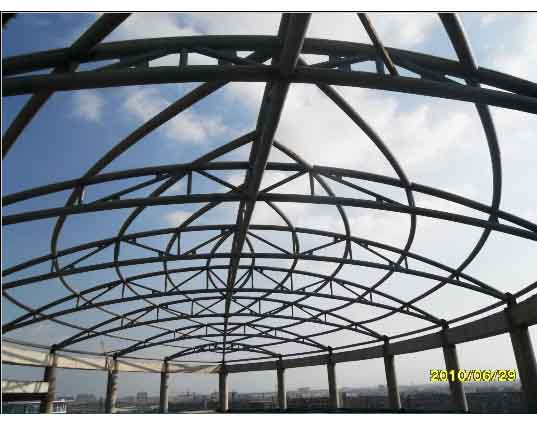 徐汇中煤朔州宾馆管桁架工程